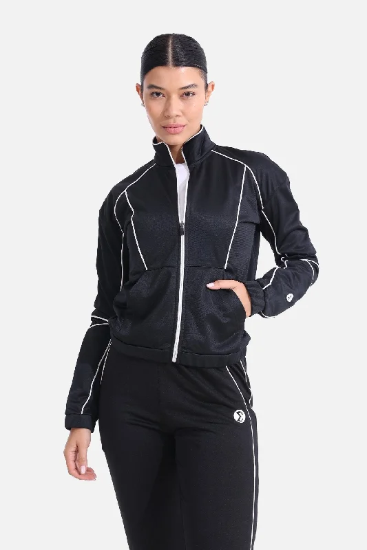 Black Tracksuit Jacket