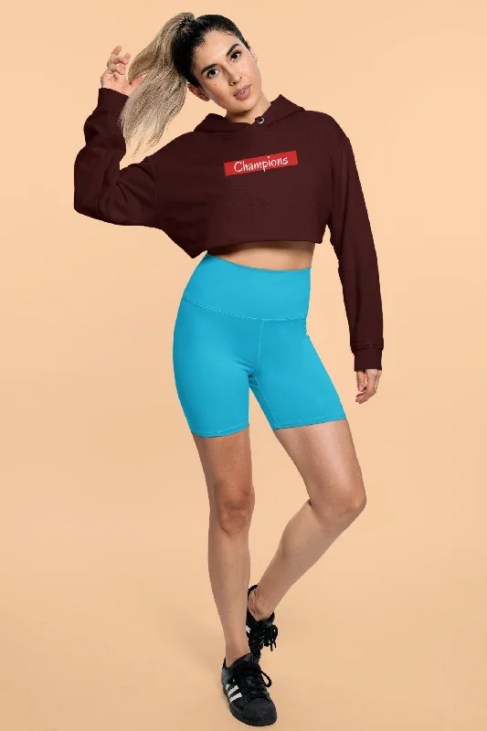 Champions Crop Hoodie for Women