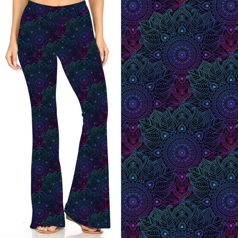 Druzy Mandala Deluxe Bell Bottoms