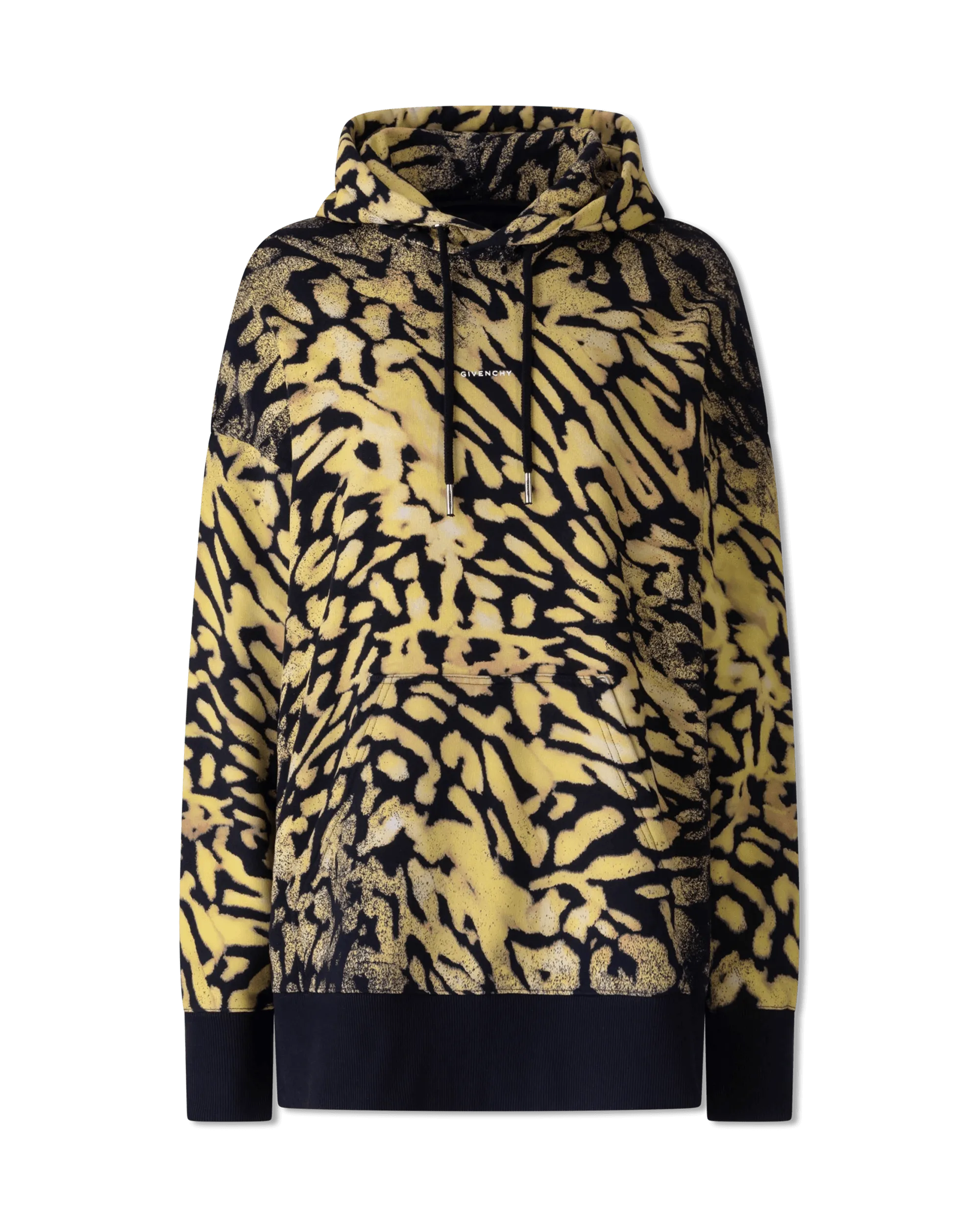 Oversized Leopard Printed Hoodie