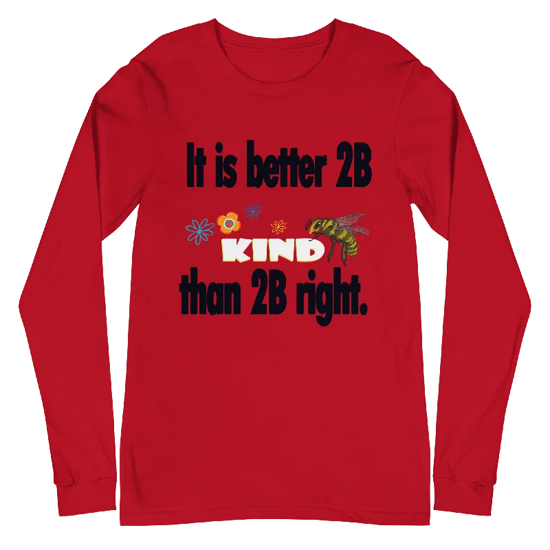 Unisex Long Sleeve Tee #KIND