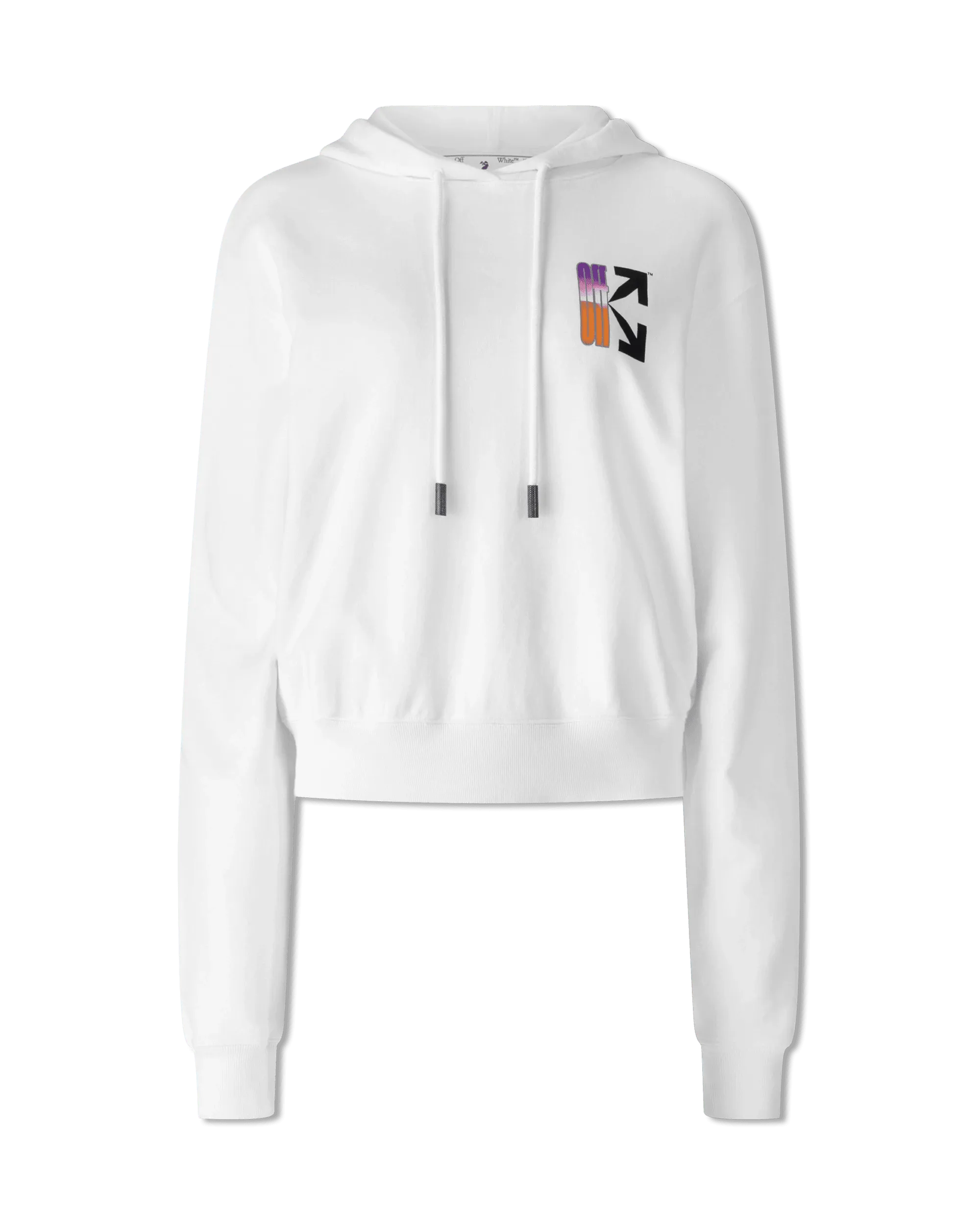 Gradient Cropped Hoodie