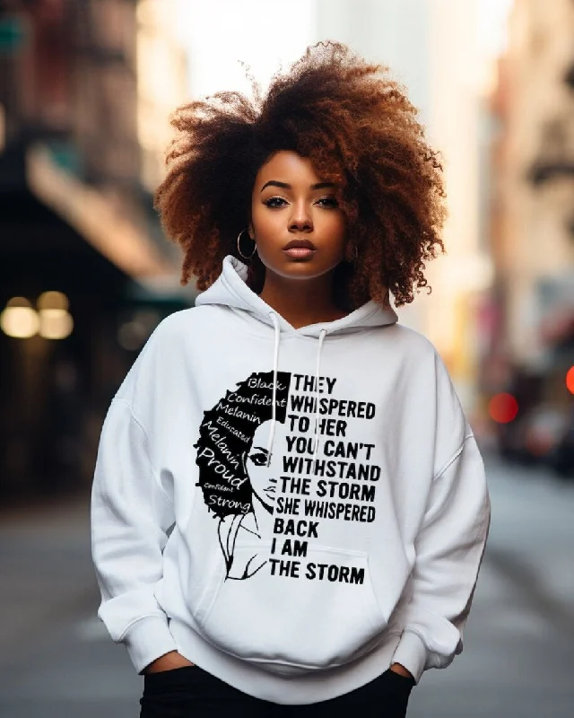 I Am The Strong Women Long Sleeve Hoodie