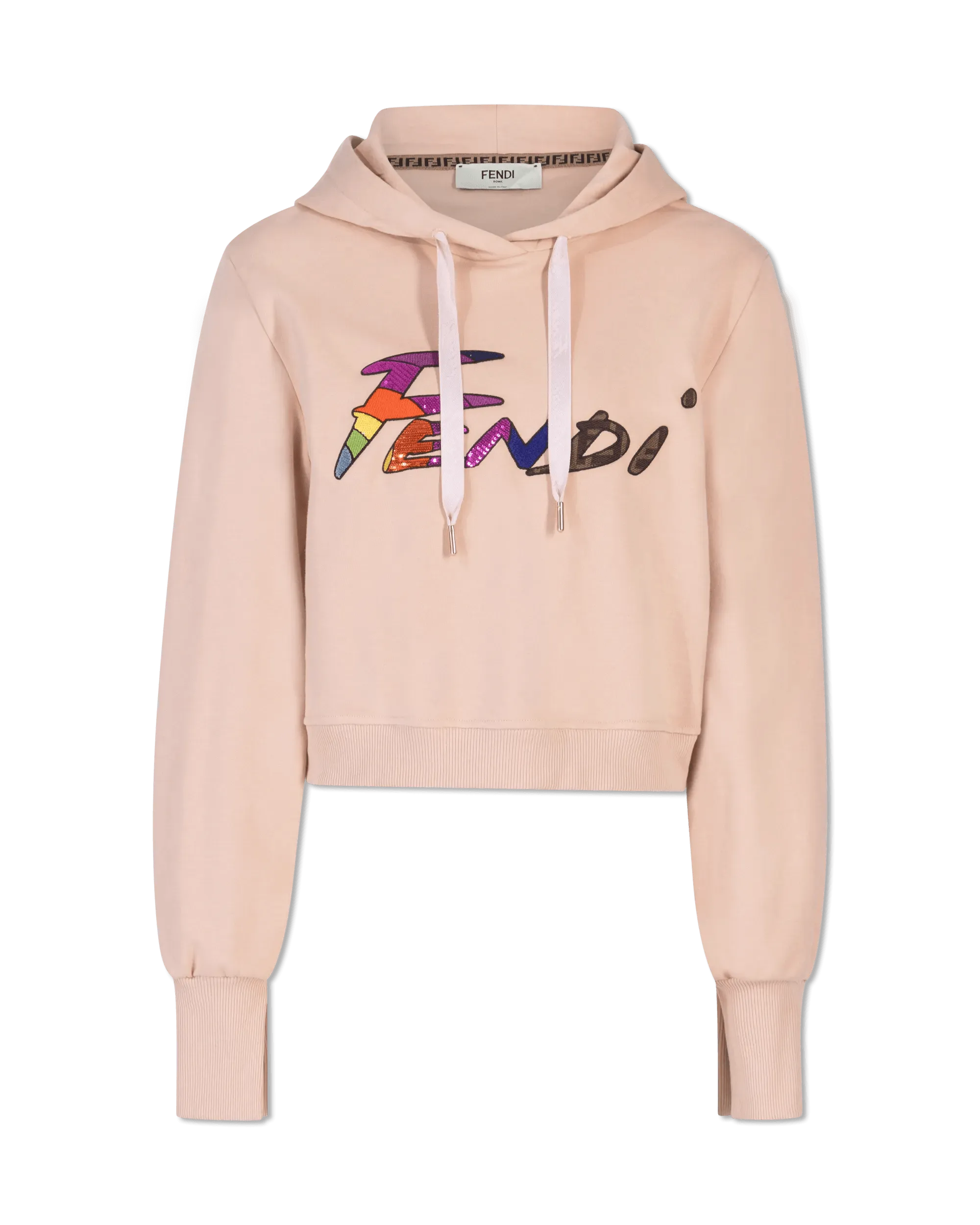 Fendi Brush Logo Hoodie