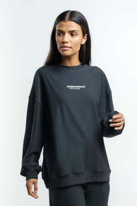 S3J039MI Oversized Women's Sweatshirt