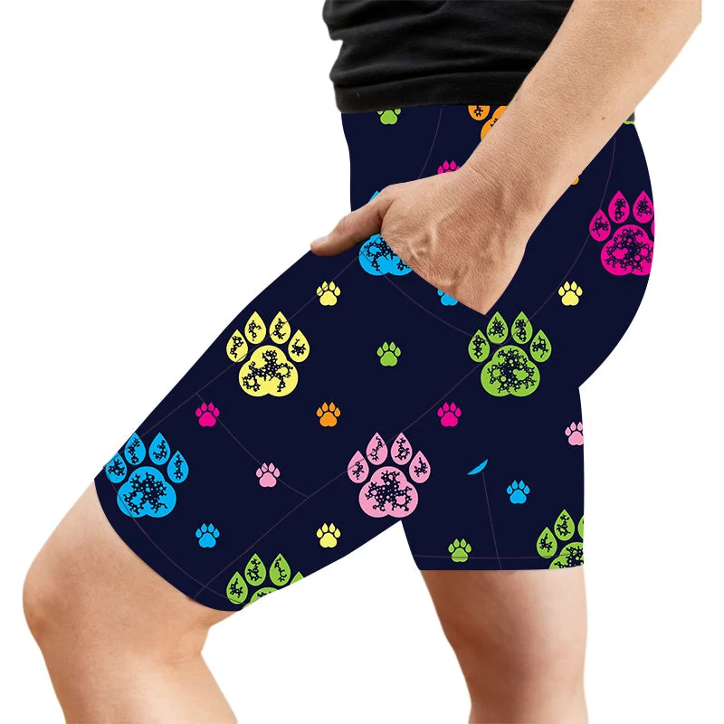 Paws Paws Paws Deluxe Pocket Shorts