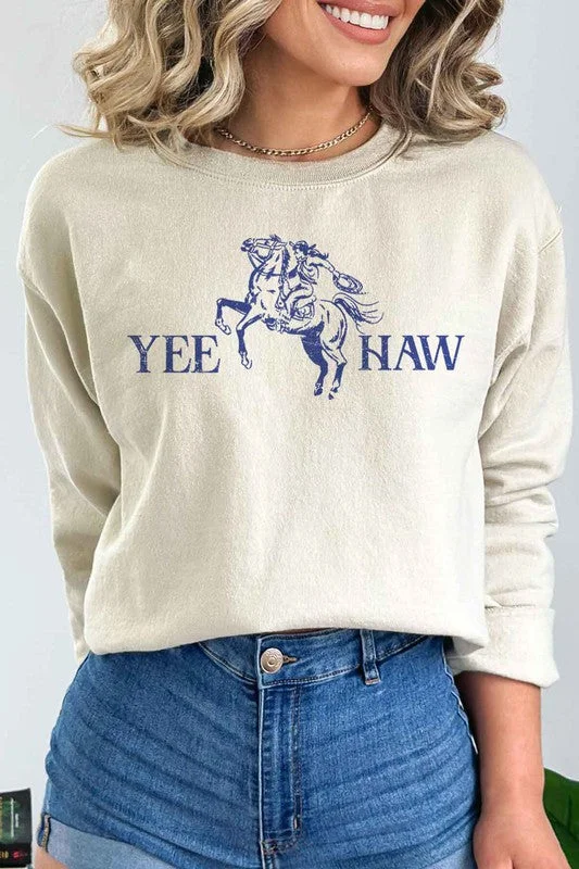 YEE HAW WESTERN COUNTRY GRAPHIC SWEATSHIRT