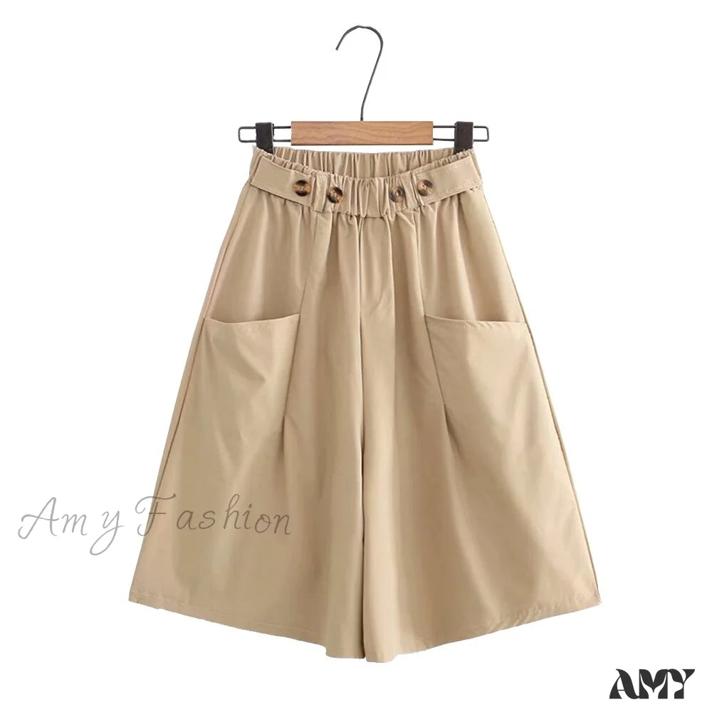 Amy Fashion - New Casual Cargo Shorts