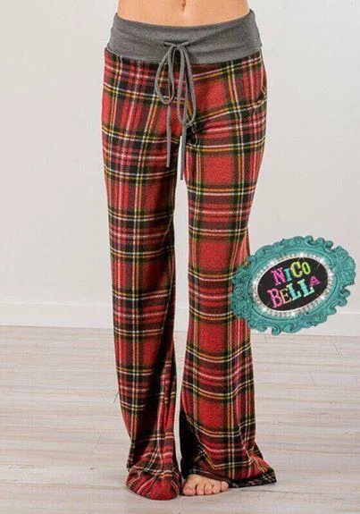 Plaid Lounge Pants