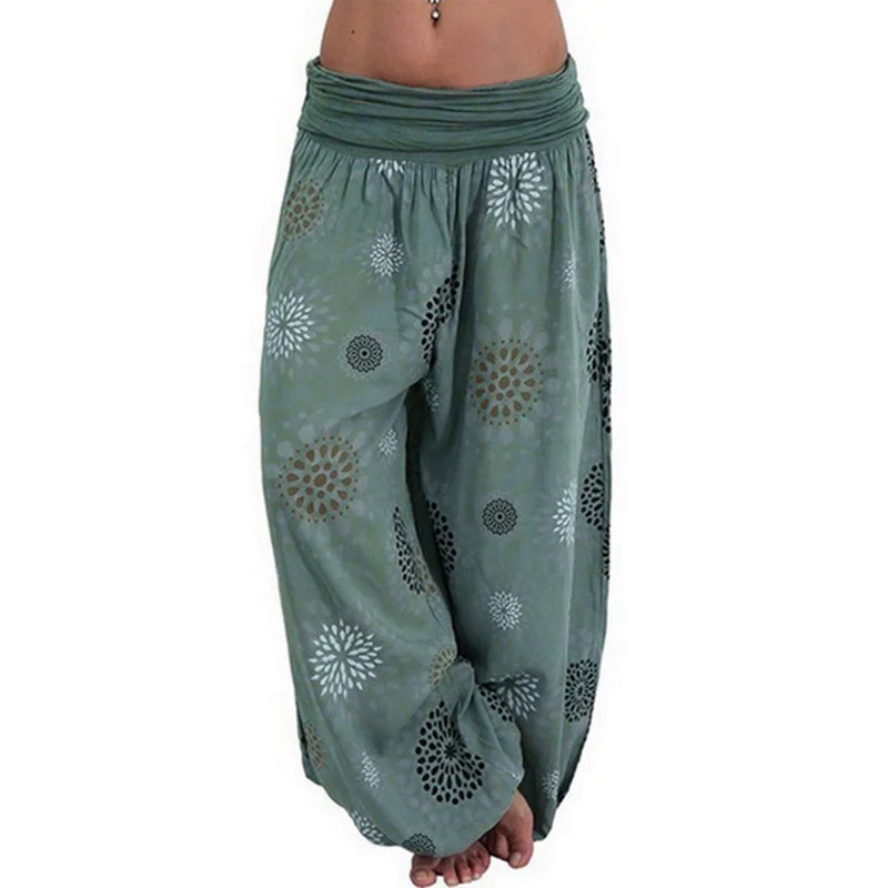 Amy Fashion - Beach Bohemian Wide Leg Pants