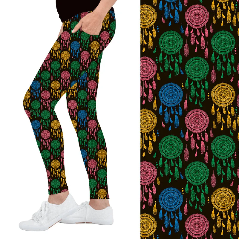 Dreamcatcher Colours Deluxe Pocket Leggings