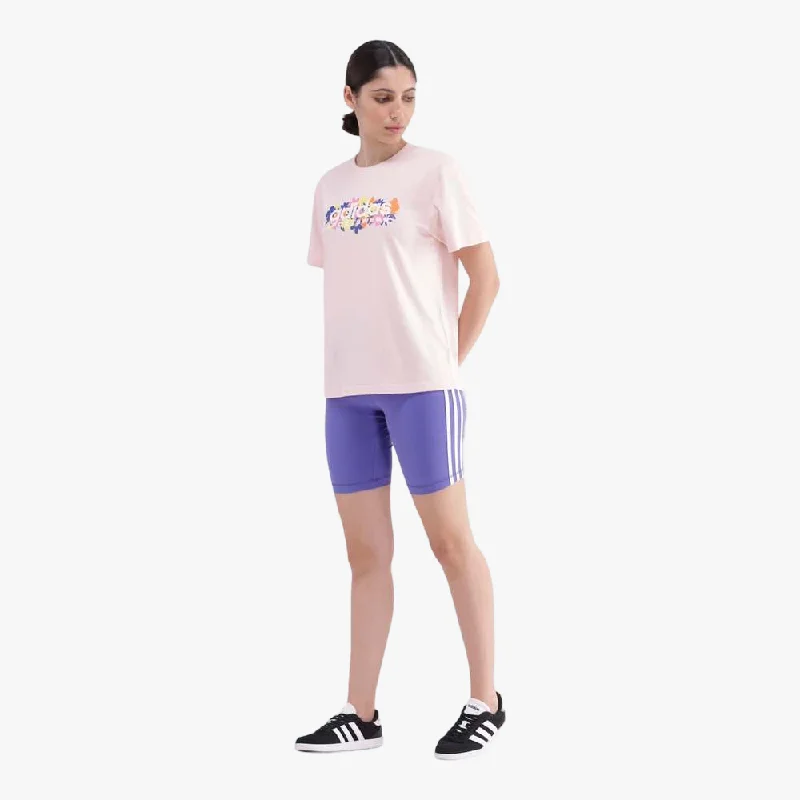 Adidas Womens Short Sleeve Tee Sandy Pink