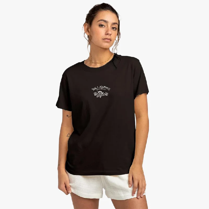 Billabong Womens Dreamers Paradise Short Sleeve Tee Black