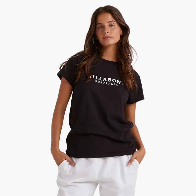 Billabong Womens Society Short Sleeve Tee Black