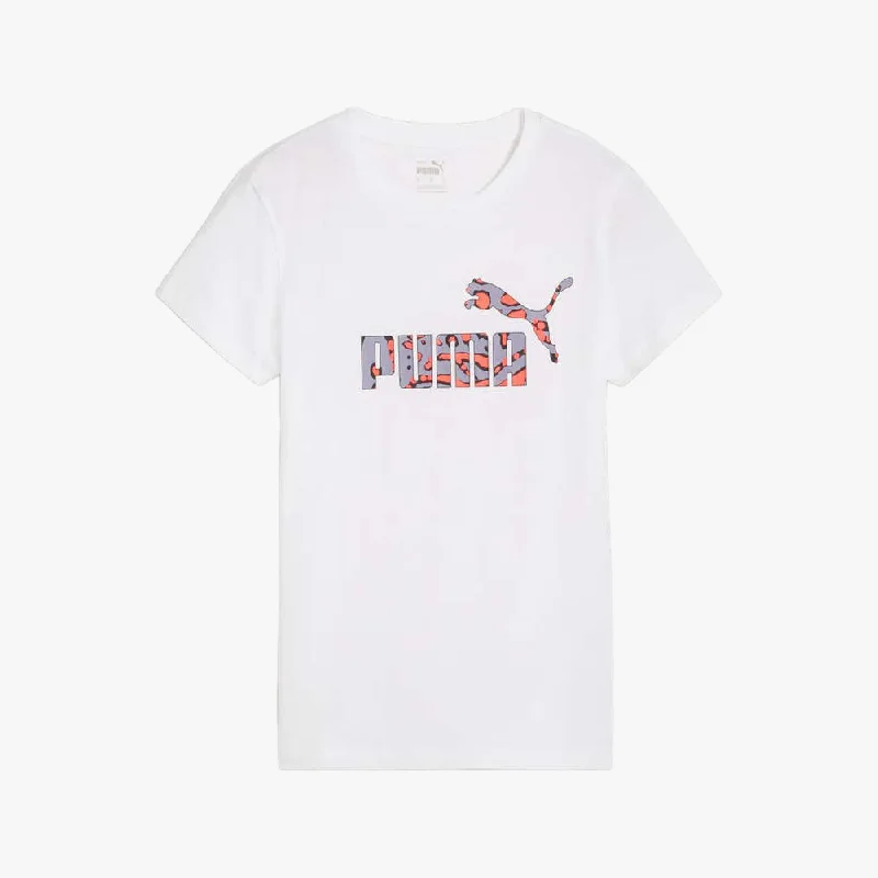 Puma Womens Ess+ Hypernatural Short Sleeve Tee White