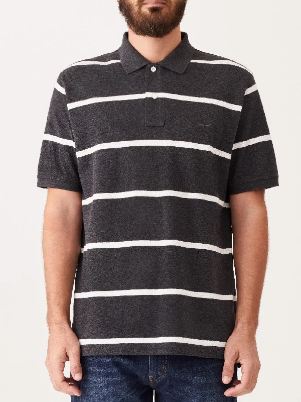 RM Williams W24 Rod Polo Shirt - BlackWhite