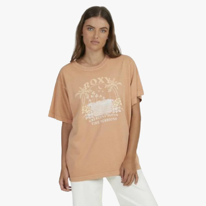 Roxy Womens Matilda Short Sleeve Tee Baked Clay