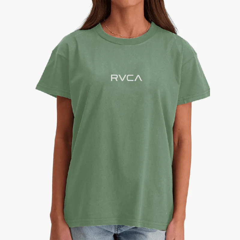 Rvca Womens Classic Short Sleeve Tee Jade