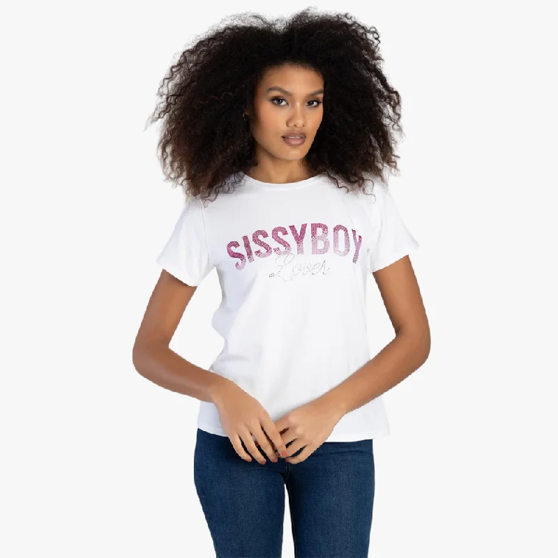 Sissy Boy Multi Tech Short Sleeve Tee White