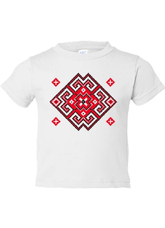 Toddler t-shirt "Vortex" red