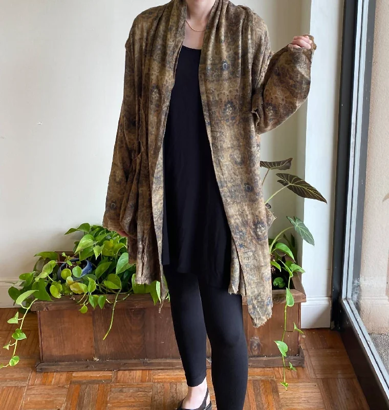 Billowy Cardigan In Marrakesh Wool Blend