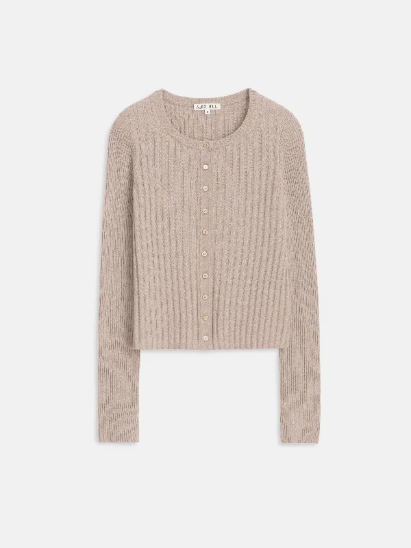 Kristin Ribbed Cardigan