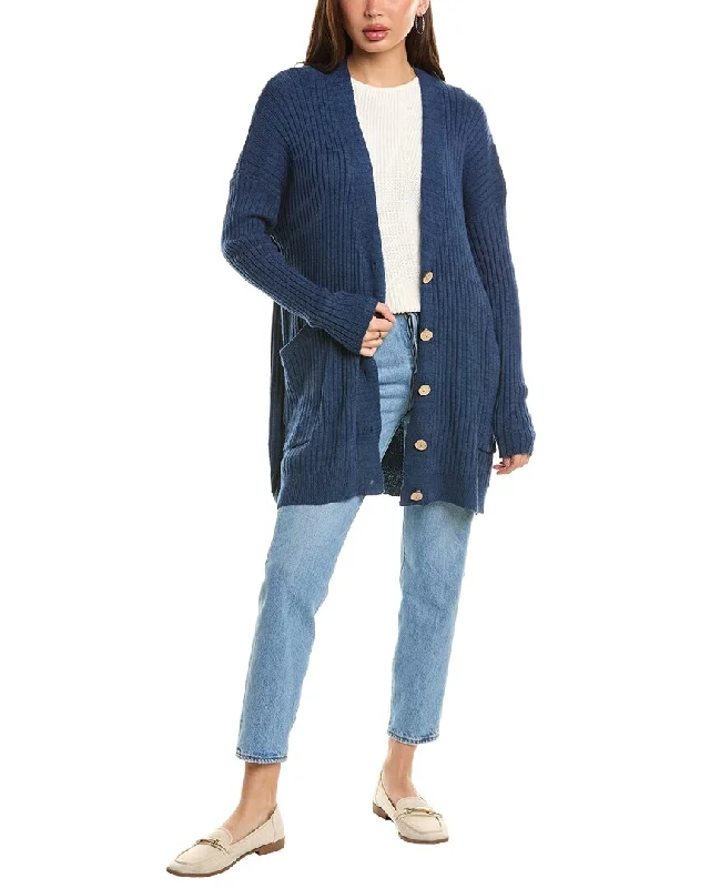 Maronie Rib Oversized Cardigan