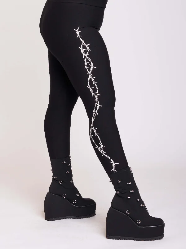 Barbed Wire Legging