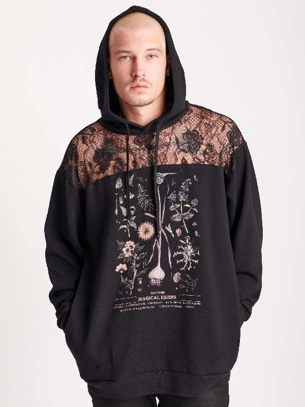 Magical Herbs Lace Hoodie