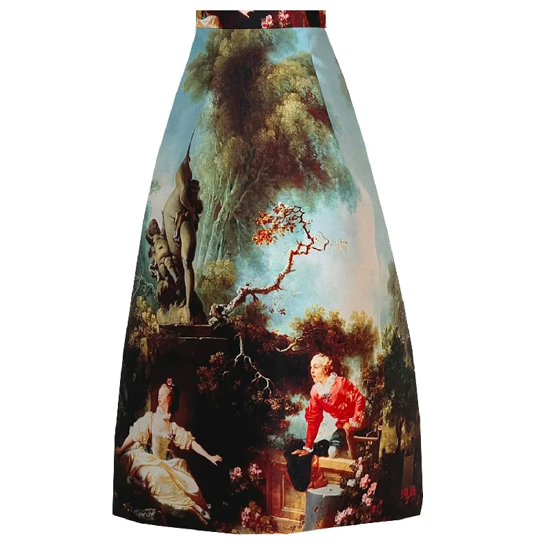 Garden royal long skirt