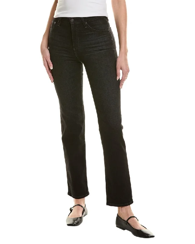 AG Jeans Alexxis High-Rise Vintage Fit Straight Leg Jean