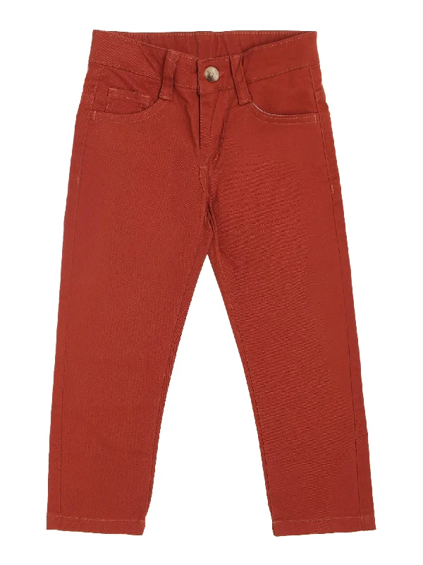 Boy Rust Trouser