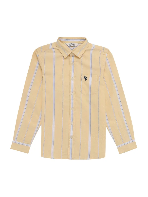 Boy Yellow Shirt