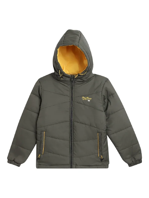 Boys Olive Jacket