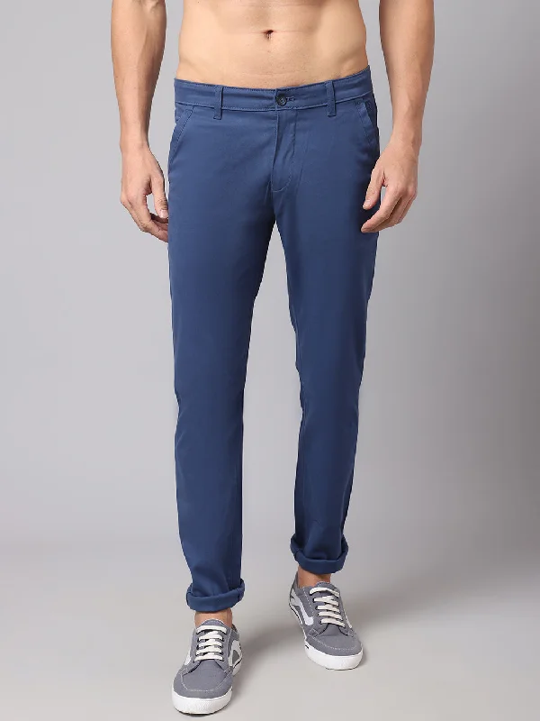 Mens Blue Trouser