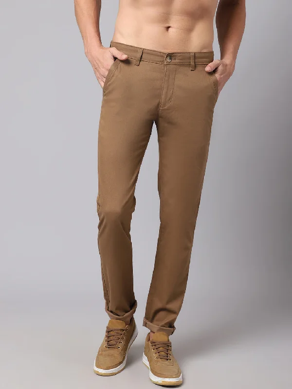 Mens Khaki Trouser