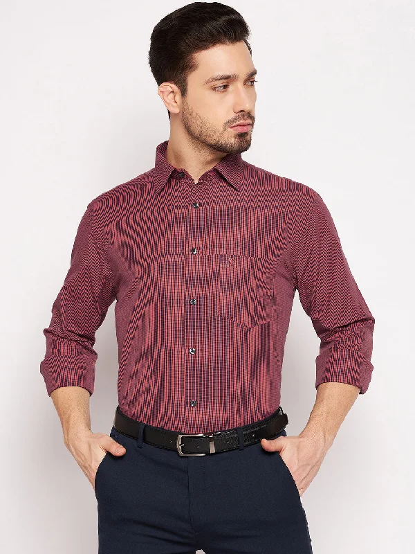 Mens Maroon Shirt