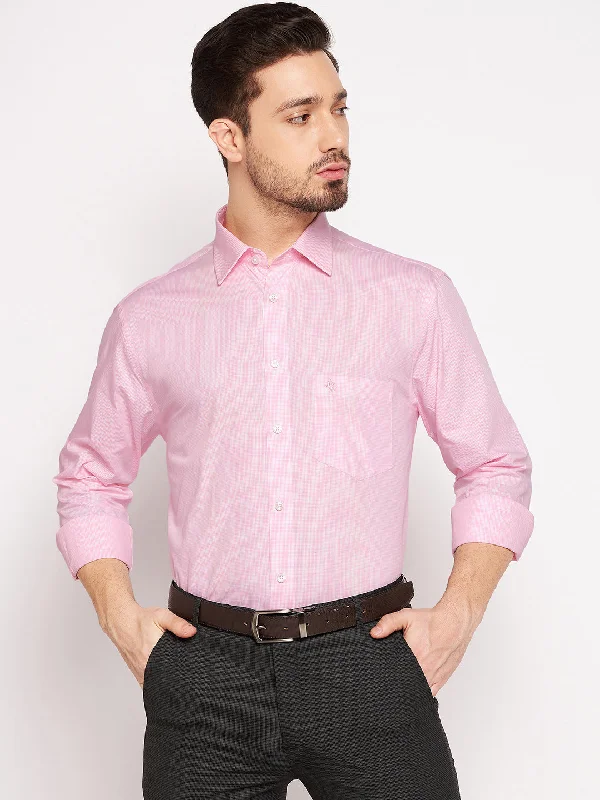 Mens Pink Shirt