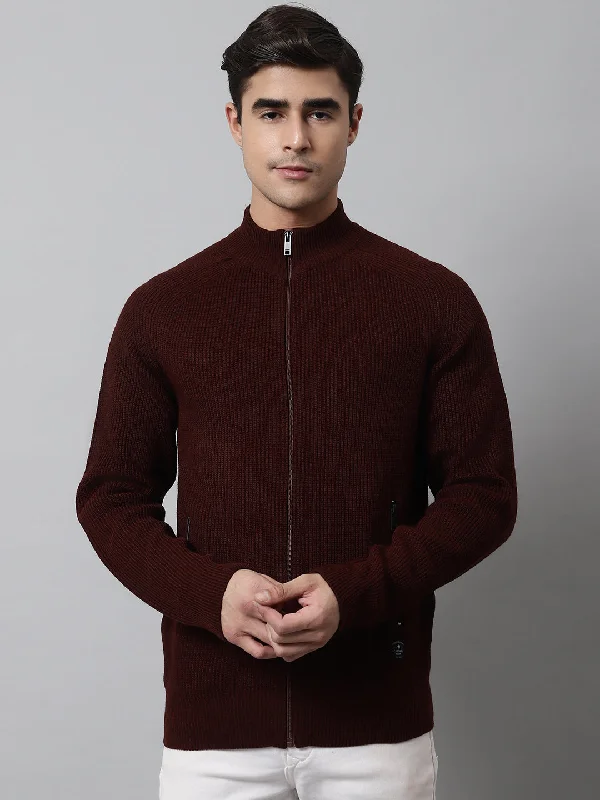 Mens Rust Sweater